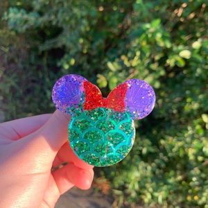 Handmade Disney little mermaid phone grip